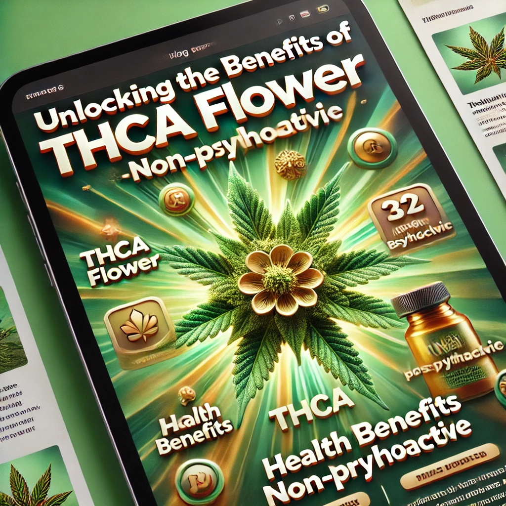 Unlocking the Benefits of THCA Flower: Everything You Need to Know
